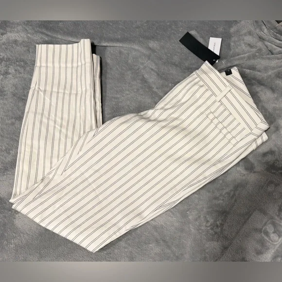NWT Banana Republic Modern Sloan Striped Ankle Pants